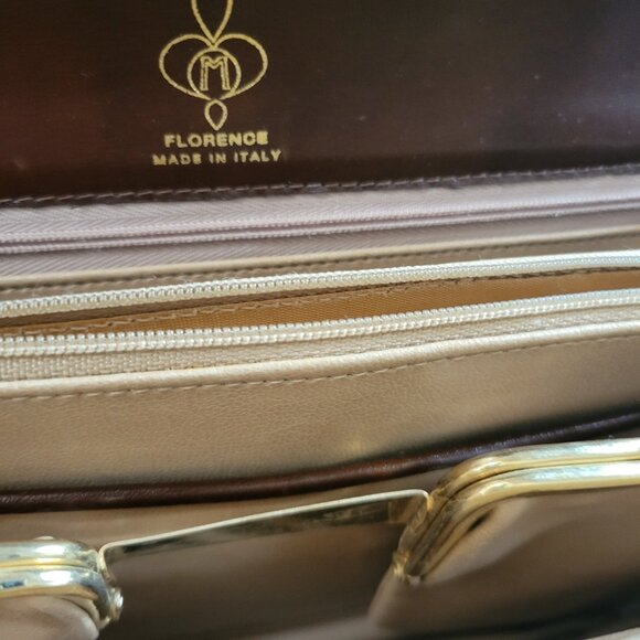 Michelangelo Florence Leather Vintage Handbag, Loved with a few scuffs - Picture 3 of 12